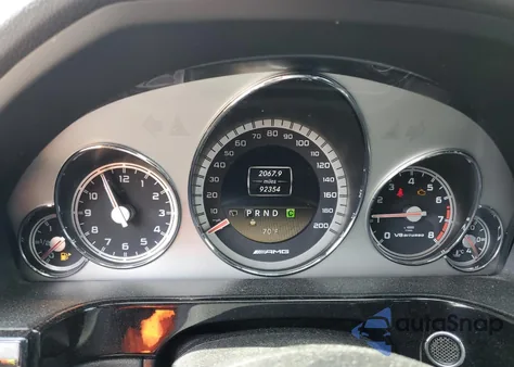 2012 Mercedes-Benz E 63 Amg из США, поврежденный, VIN WDDHH7EB7CA583055